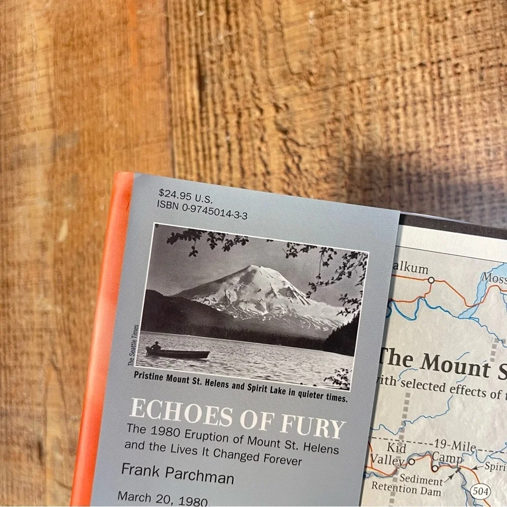 Echoes of Fury: The 1980 Eruption of Mount St. Helens Frank Parchman 1ST EDITION